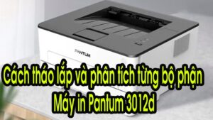 Thao lap phan tich tung bo phan may in Pantum 3012d